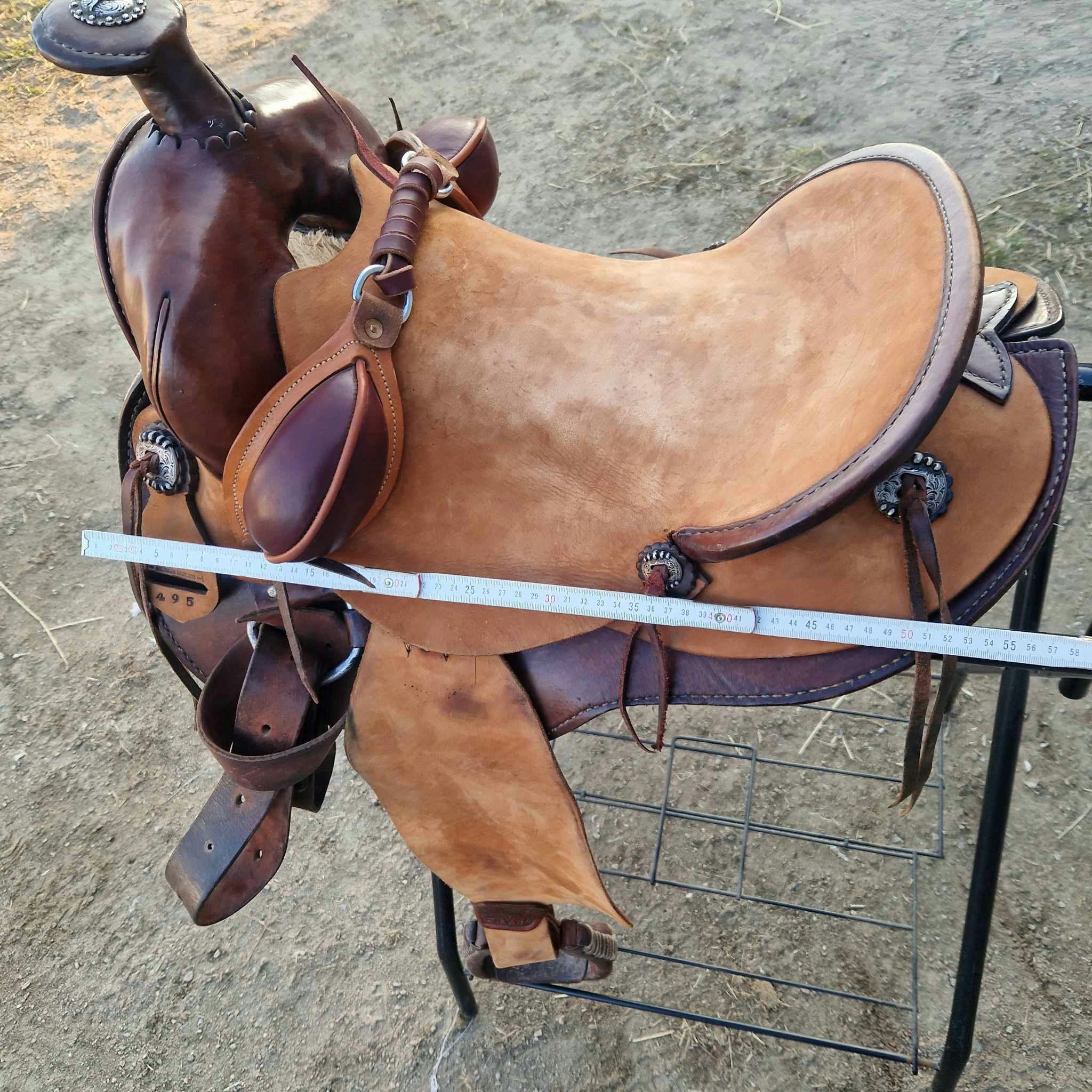 Texas Best vaquerosadel SQ 15,5 tum (custom made)