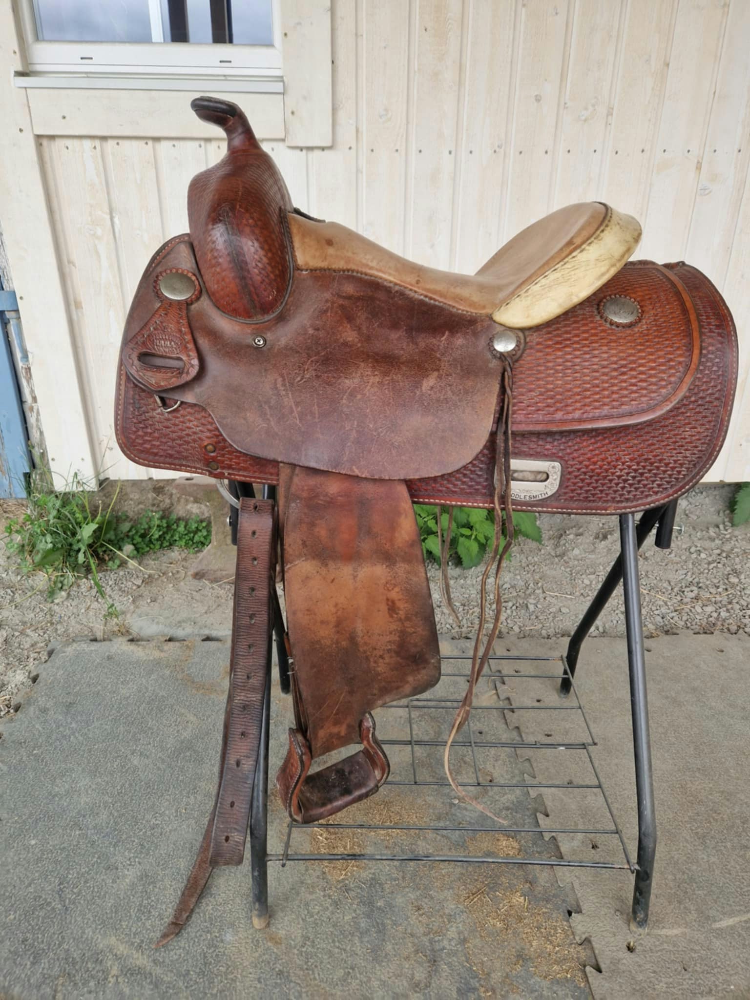 Dick Pieper Reiner NRHA westernsadel 15 tum