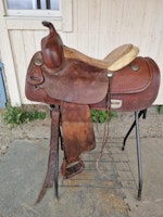 Dick Pieper Reiner NRHA westernsadel 15 tum