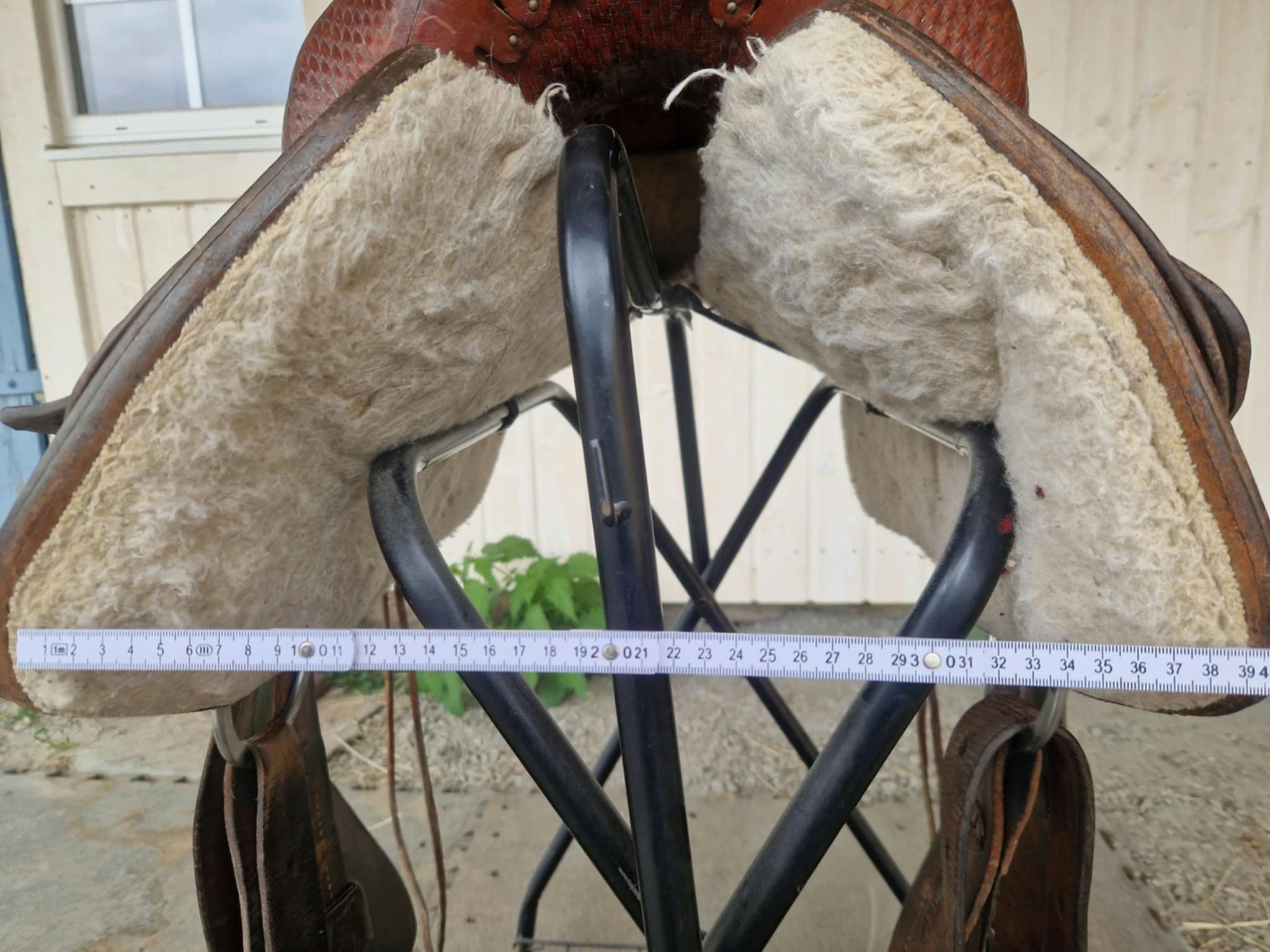 Dick Pieper Reiner NRHA westernsadel 15 tum