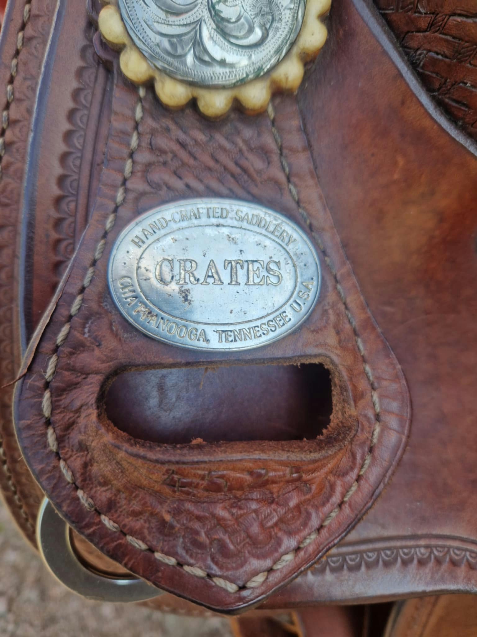 Crates westernsadel 4525 16 tum
