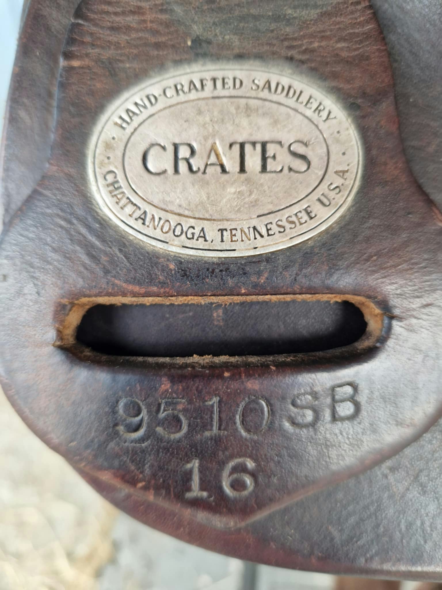 Crates westernsadel SQ 16 tum