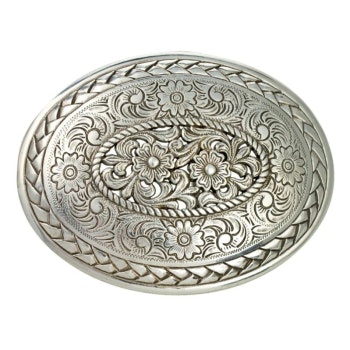 Buckle "braided floral"