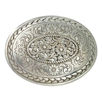 Buckle "braided floral"
