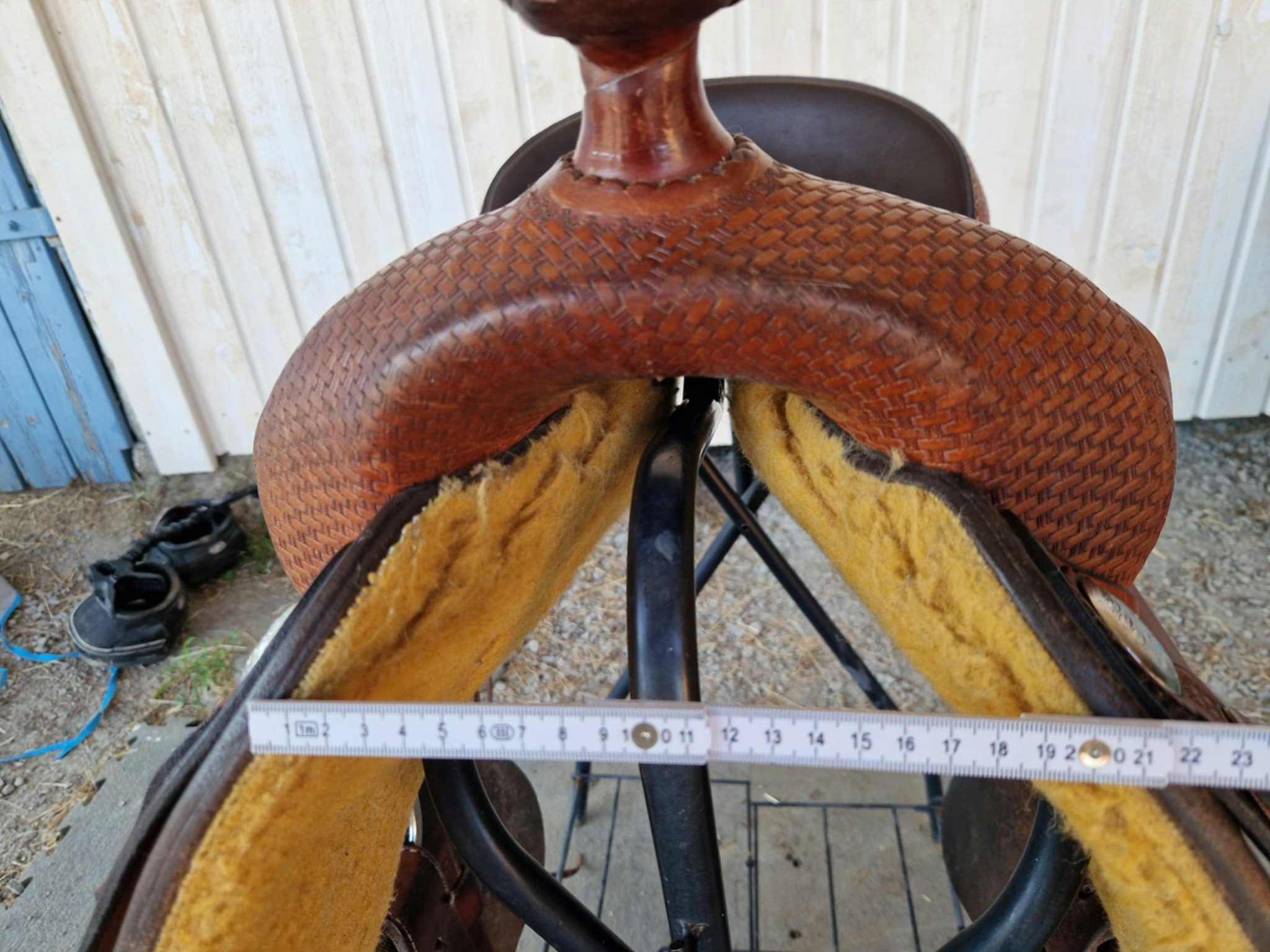 Crates westernsadel reining butterfly 9221-3 15,5 tum