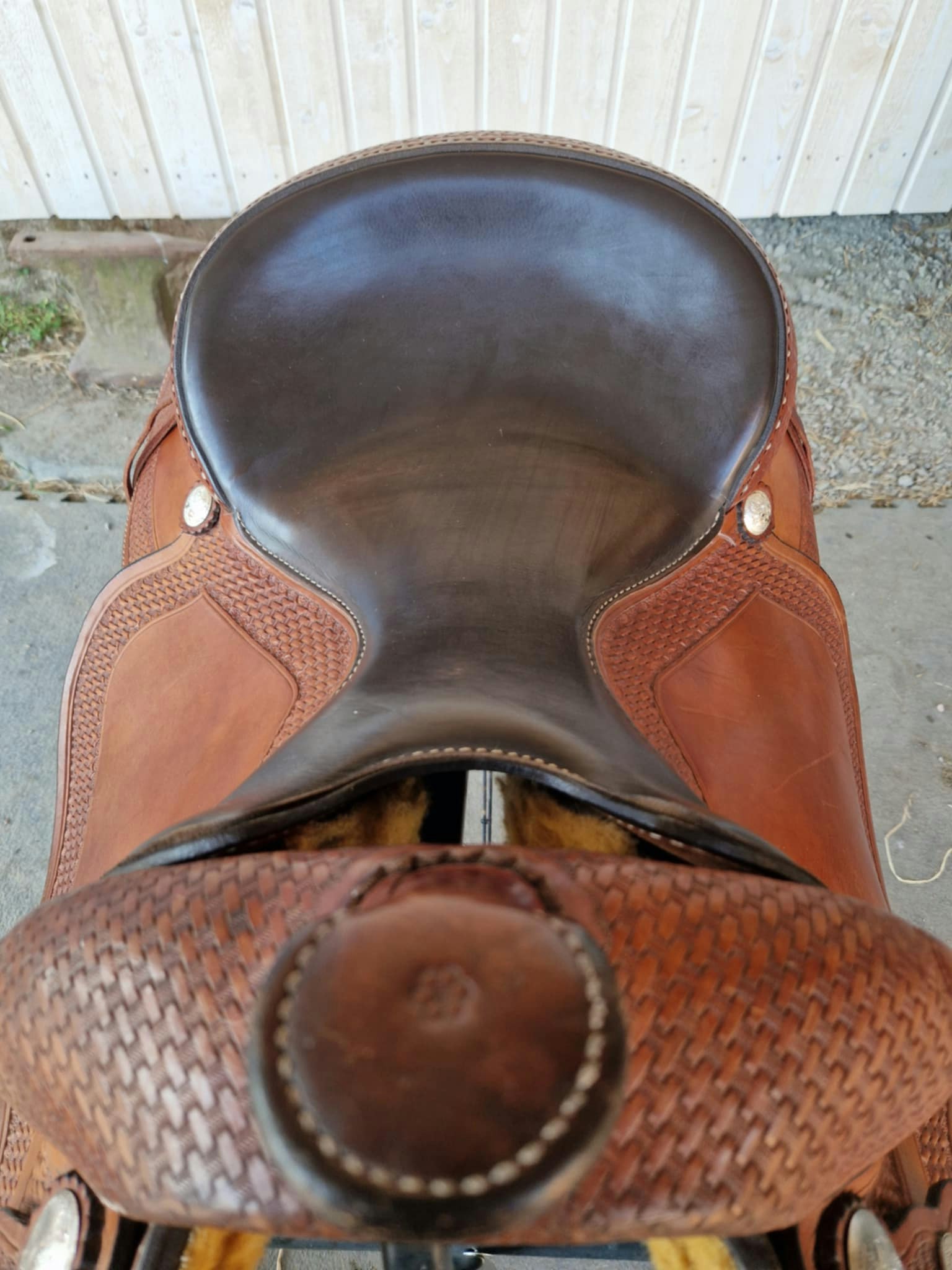 Crates westernsadel reining butterfly 9221-3 15,5 tum