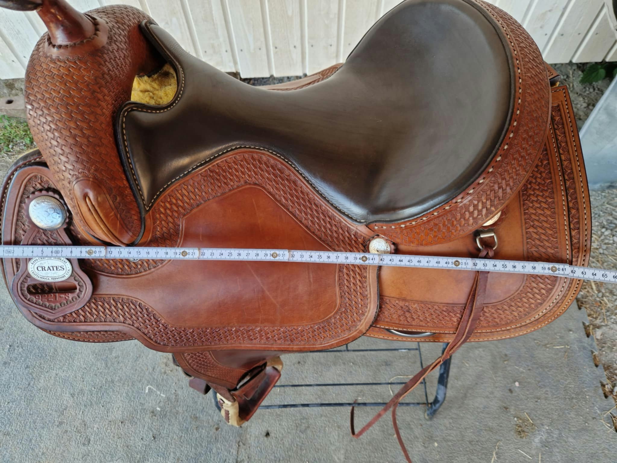 Crates westernsadel reining butterfly 9221-3 15,5 tum