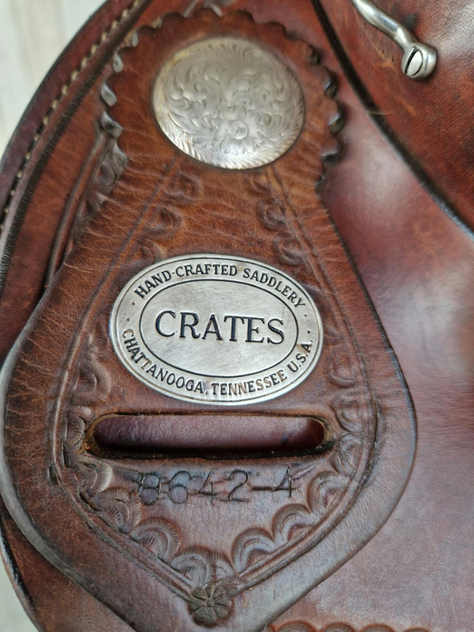 Crates westernsadel 8642-4 16 tum