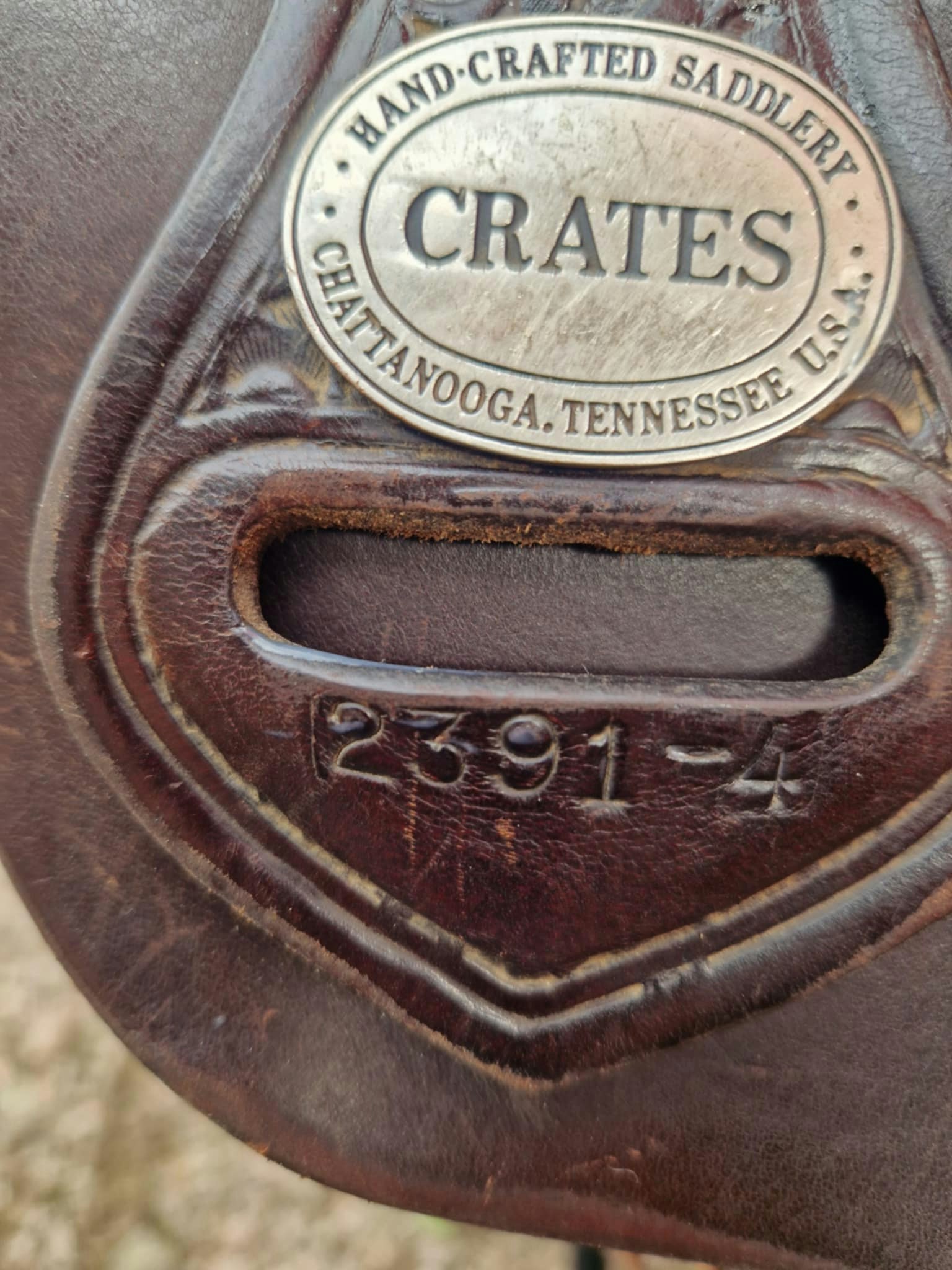 Crates westernsadel 2391-4  16 tum