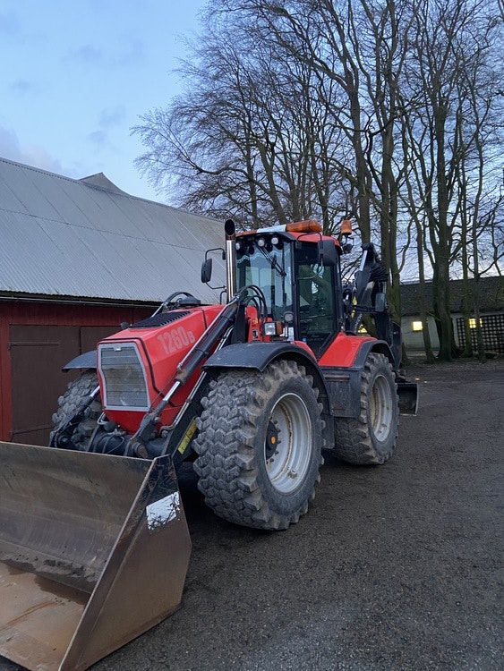 Rostfritt avgasrör Huddig 1260B