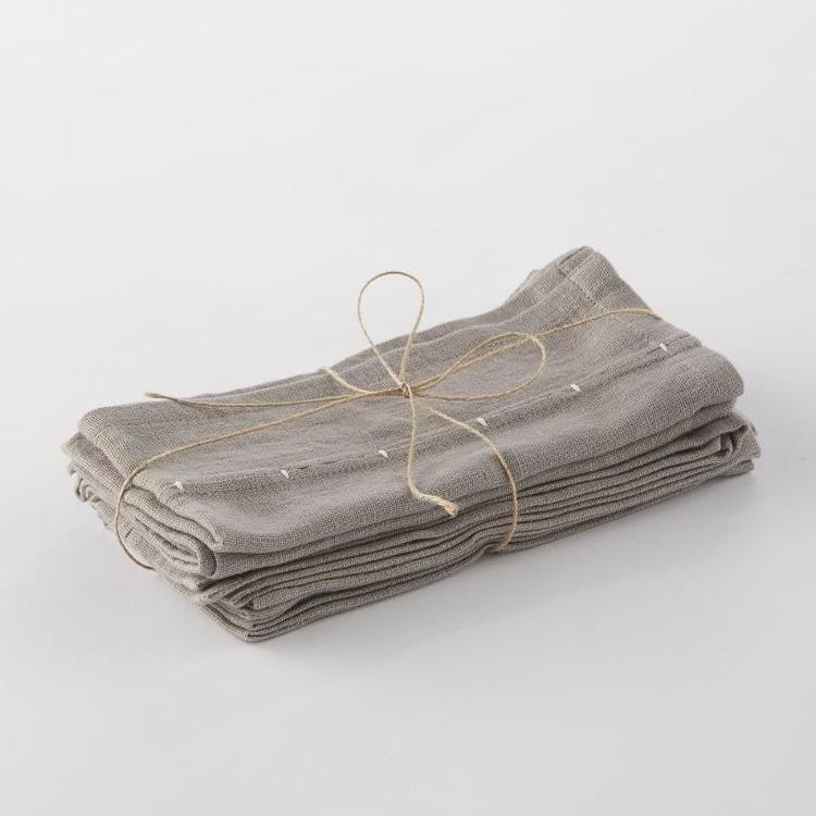 PERNILIA NAPKIN, flint grey