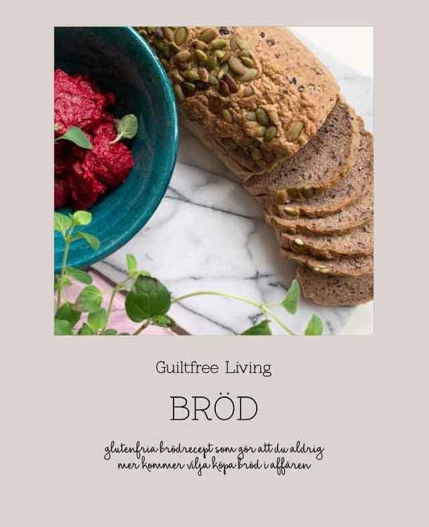 Receptbok PDF "Bröd" - av GuiltfreeLiving