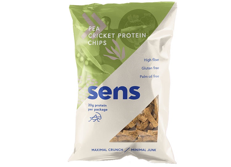 Cricket Lentil Protein Chips 80 g - Glutenfria