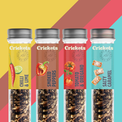 Crunchy & Roasted Crickets - 4 Flavour