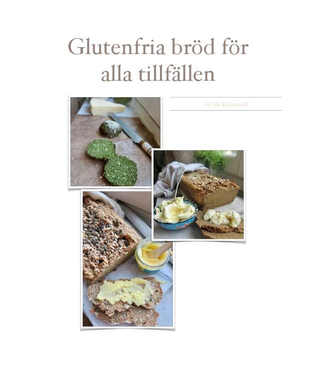 Receptbok PDF "Glutenfritt Bröd För Alla Tillfällen" av GuiltfreeLiving