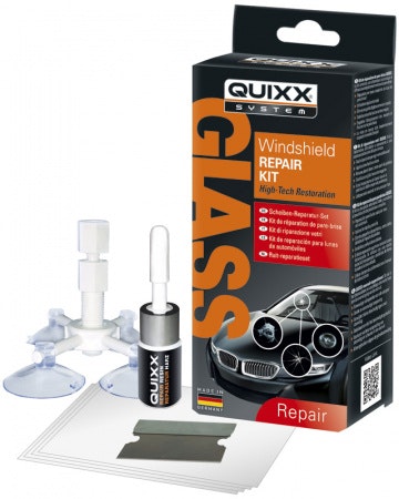 QUIXX Windshield repair kit - Glasrengöring/Stenskottslagning