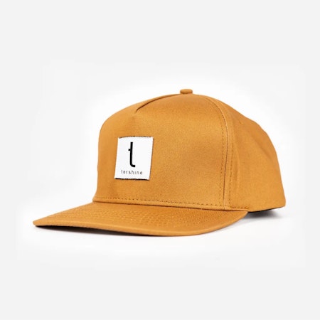 tershine Snapback keps - Patch Brun/Gul