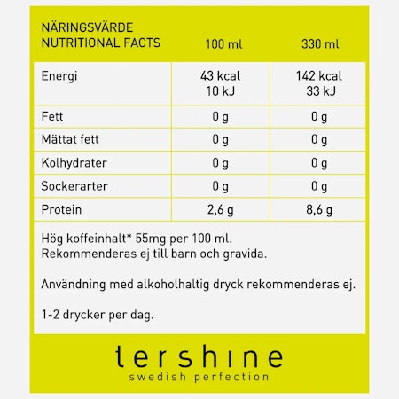 tershine - Revive Lemonade Energy Drink