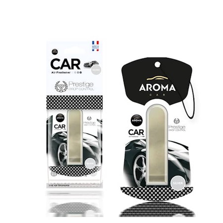 Aroma Car Luftfräschare Prestige Drop Contr Silver