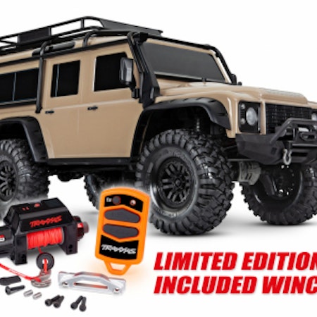 Traxxas TRX-4 - 1/10 Land Rover Defender  Included Winch!