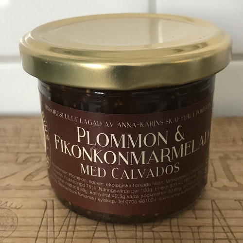 Plommon & Fikonmarmelad med Calvados