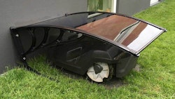 SMARTROOF Tak till robotgräsklippare SVART
