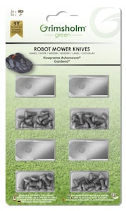 Knivar till Automower, Gardena m.fl, 36-pack