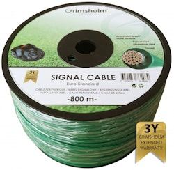 Signalkabel Euro Standard (aluminiumkärna), 800 m
