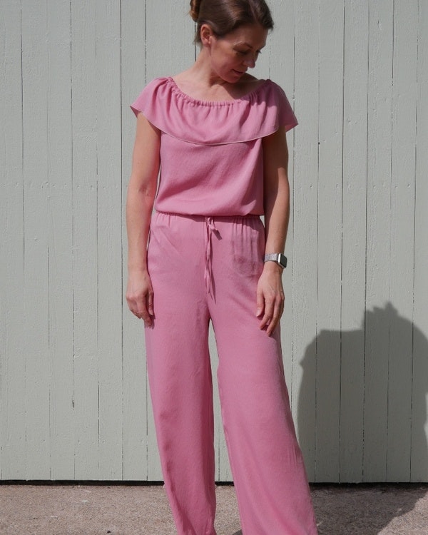 Hazel pant Matte rose