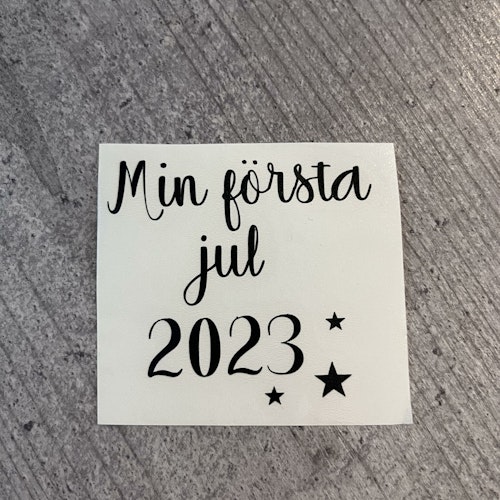 OUTLET, DEKAL (Min första jul 2023)