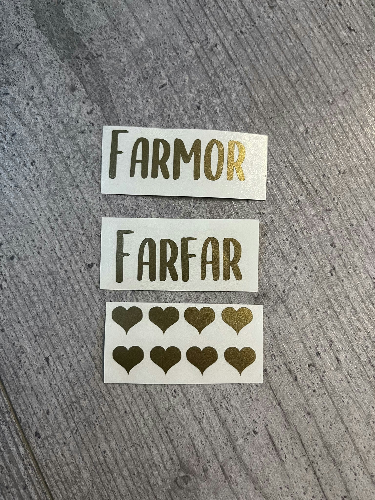 OUTLET, DEKAL (Farmor och Farfar)