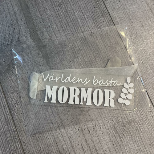 OUTLET, Bokmärke Mormor