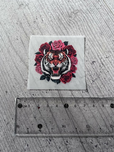 TEXTILTRYCK, TIGER