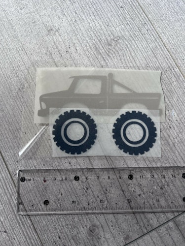 TEXTILTRYCK, MONSTERTRUCK