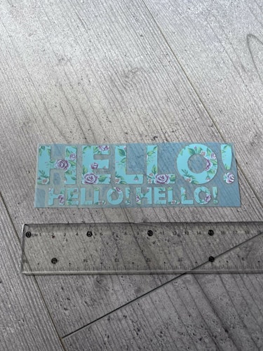 TEXTILTRYCK, HELLO