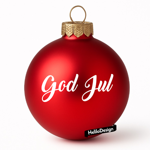 DEKAL TILL JULKULA, GOD JUL