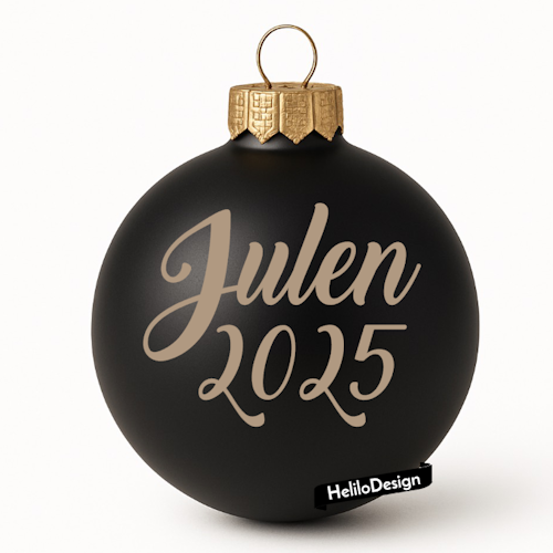 DEKAL TILL JULKULA, JULEN (valfritt årtal)