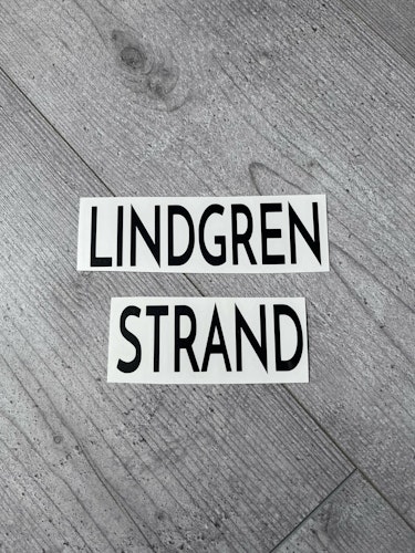 OUTLET, DEKAL (Lindgren/Strand)