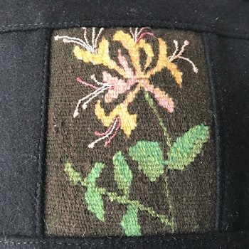 Väska m flamskväv