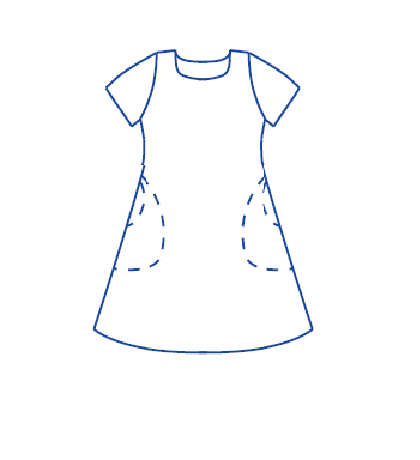 A - line dress