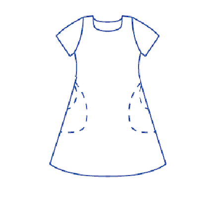 A - line dress