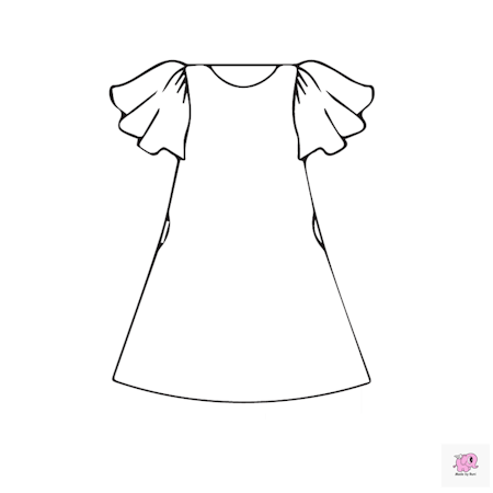 Summer dream - klänning A -linje