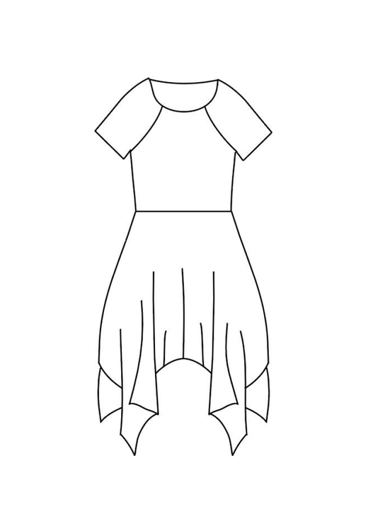 Corner dress