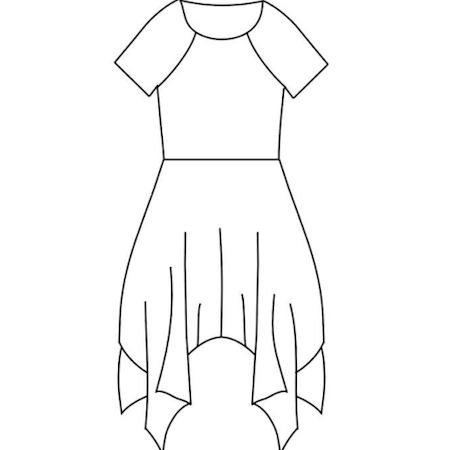 Corner dress