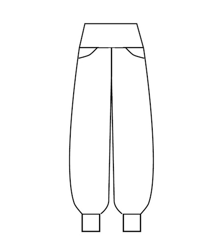Baggy byxor vuxen