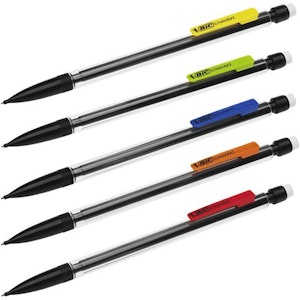 Stiftpenna BIC Matic 0,7mm sort. färger, 12 st/fp
