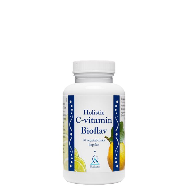 Holistic C-vitamin Bioflav, 90 kapslar