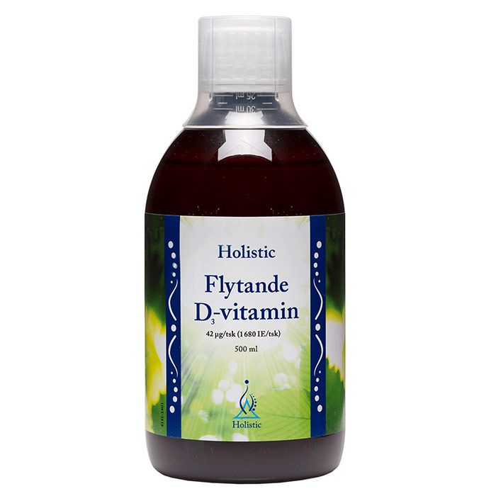 Holistic D-vitamin flytande 500 ml