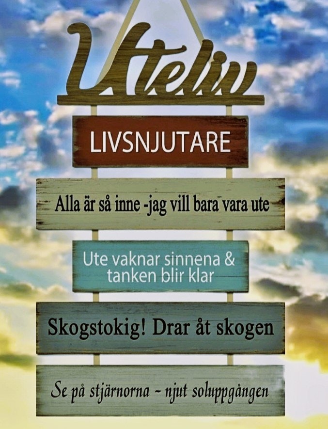 Uteliv skylt