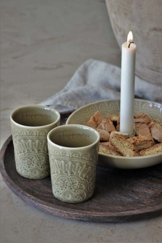 Mugg Happiness Sage Majas cottage
